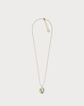 LOEWE Custard Apple Pendant eNcklace in Sterling Silver and Enamel(Gold)
